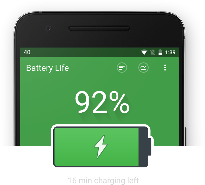 Next Battery is available for Android.